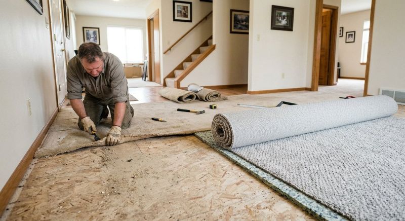 Basement Carpet Replacement in Ocean County, NJ