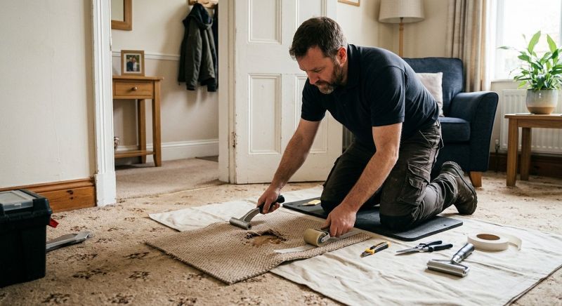 Residential Carpet Repair in Overland Park, KS